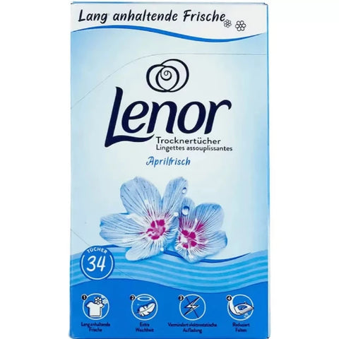 Lenor  szárítógépbe kendő Aprilfrisch 34db