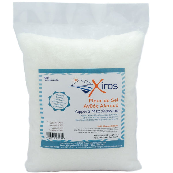 Xiros Fleur de Sel 100% tengeri só 1 Kg