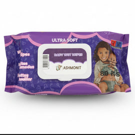 Ashmonit Nedves Törlőkendő lila 80 Db-os
