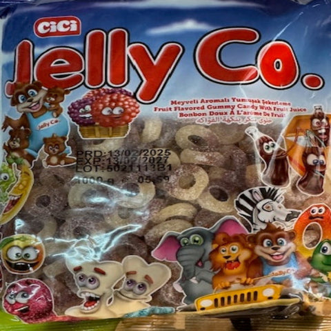 Cici Jelly Co gumicukor 1 kg Savanyú cola