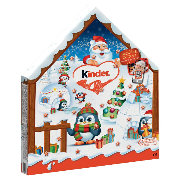 Kinder Házikó Adventi Naptár 184g