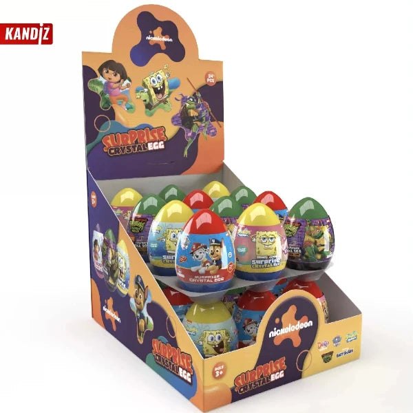 Kandiz Surprise Crystal Egg Meglepetés Tojás Persely Mancs Őrjárat