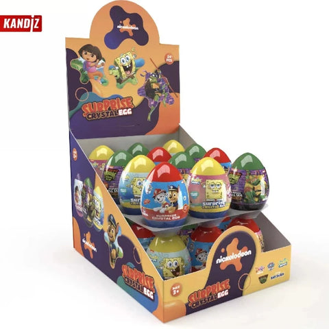 Kandiz Surprise Crystal Egg Meglepetés Tojás Persely Spongyabob