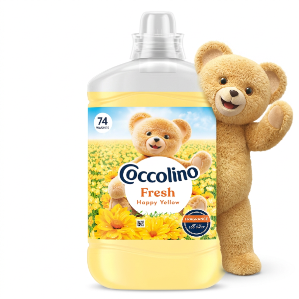 Coccolino öblítő Happy Yellow 1702ml
