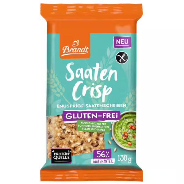 Brandt seed crisp gluténmentes 130gr