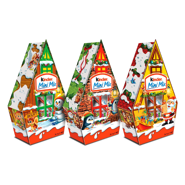 Kinder Mix Házikó Télapó 76g