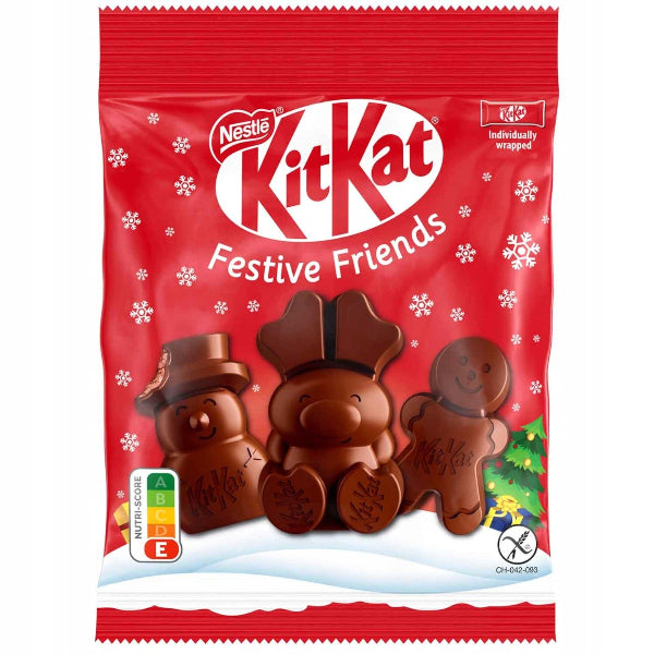 KitKat Téli barátok Mikulás Karácsonyi csomag 65g