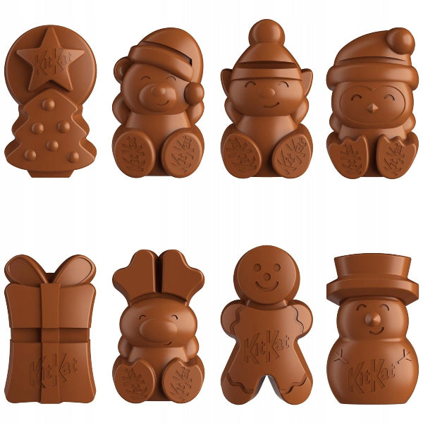 KitKat Téli barátok Mikulás Karácsonyi csomag 65g