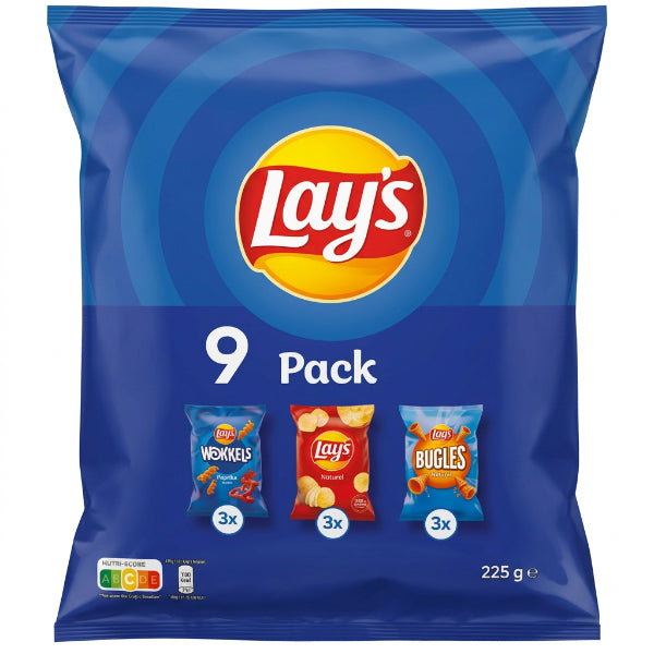 Lay's multi pack 3x3 féle 225g