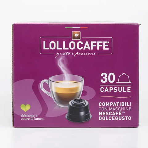 Lollo Caffe Nera Dolce Gusto kompatibilis (30 kapszula)