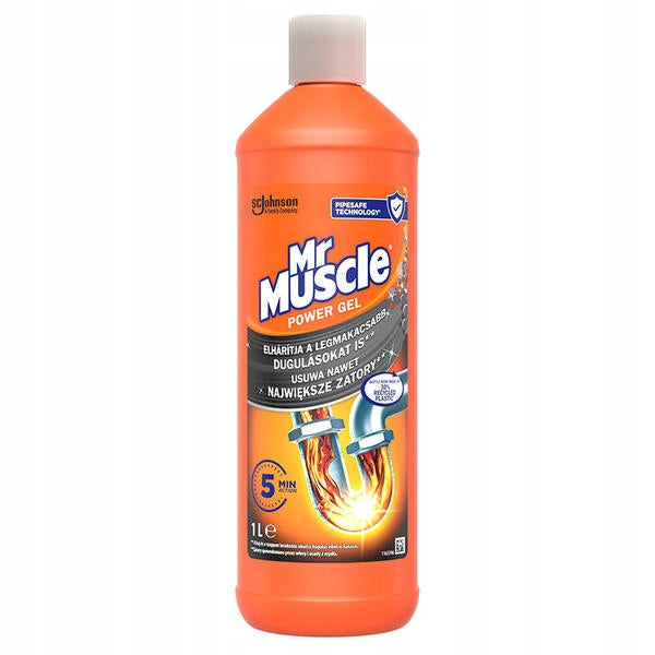 Mr Muscle Lefolyótisztító Gél  1l