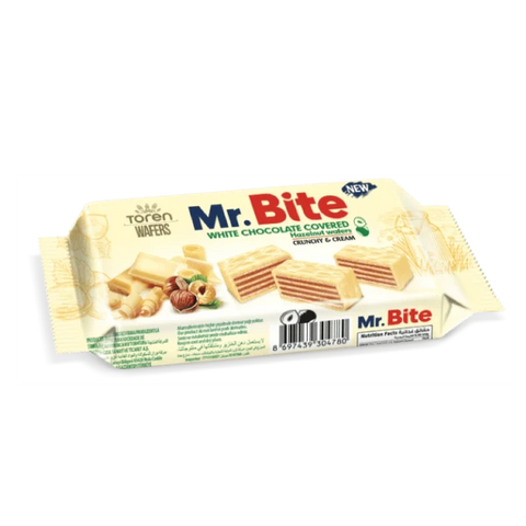 Tören Mr. Bite Fehércsokis Mogyorós nápolyi 32 gr