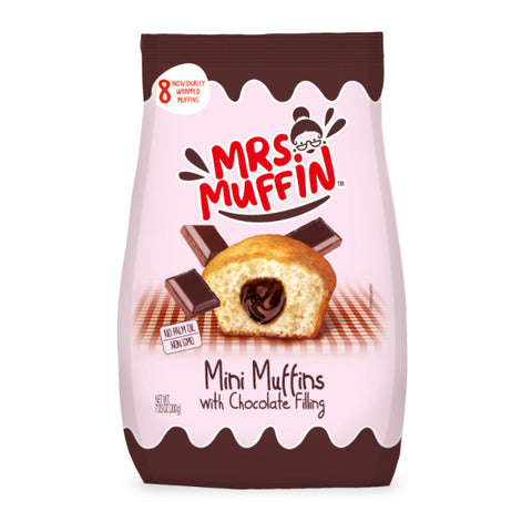 Mrs. Muffin mini muffins with chocolate 200 gr