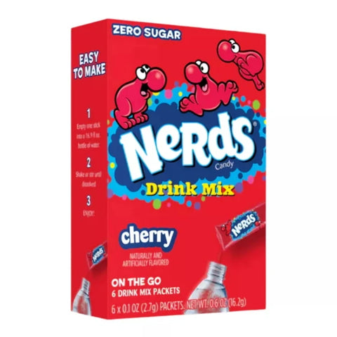 Nerds Drink Mix Cherry 6x2,7 gr