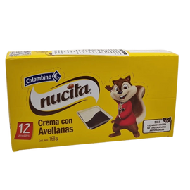 Colombina nucita csokoládé vanília krém 14 gr