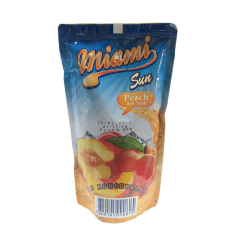 Miami Sun Peach Soft Drink 200 ml
