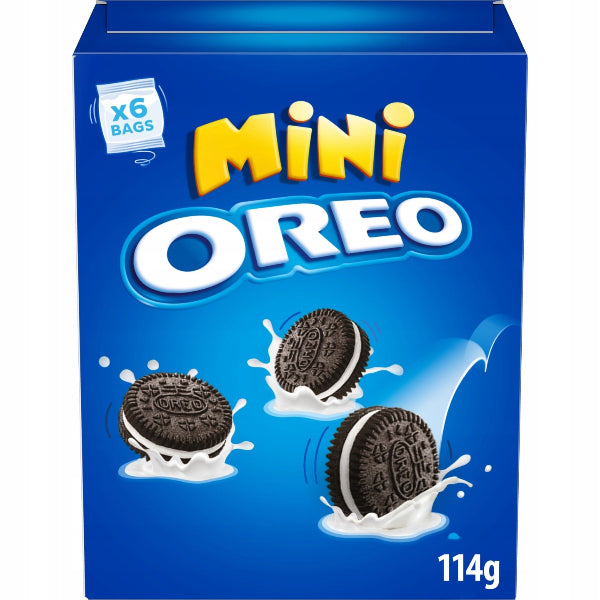 Oreo Mini keksz vaniliás 114g