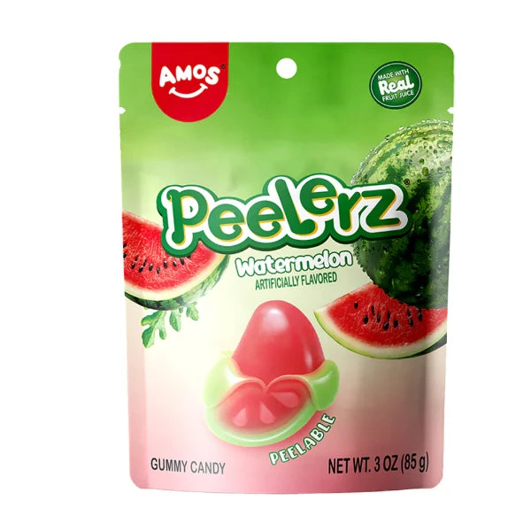 Amos Peelerz görögdinnyés hámozható gumicukor 65g
