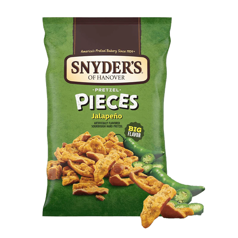 SNYDER'S Pretzel Pieces Jalapeno 110 gr