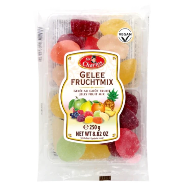 Sir Charles Vegyes gyümölcsös zselés cukorka 250 g