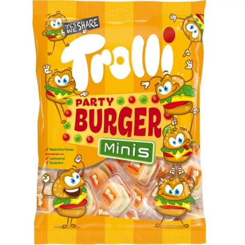 Trolli Party burger Minis 170 gr