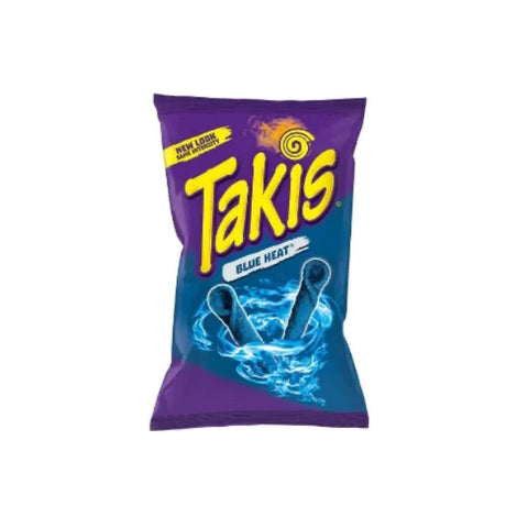 Takis corn chips blue heat, 100g