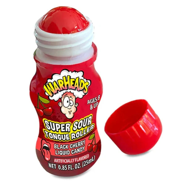 Warheads Super Sour Tongue Roller stift formájú savanyú édesség 25ml
