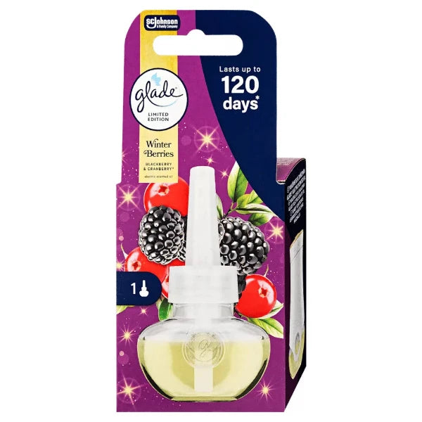 Glade elektromos utántöltő 20ml Winter Berries W25 Téli