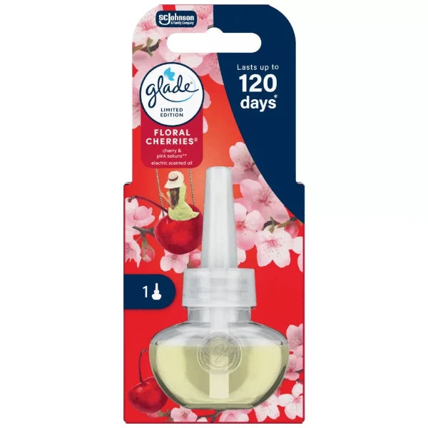 Glade elektromos utántöltő Floral Cherries 20 ml