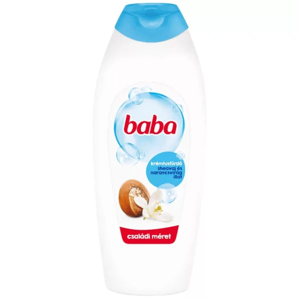 Baba tusfürdő Sheavaj és narancsvirág 750 ml