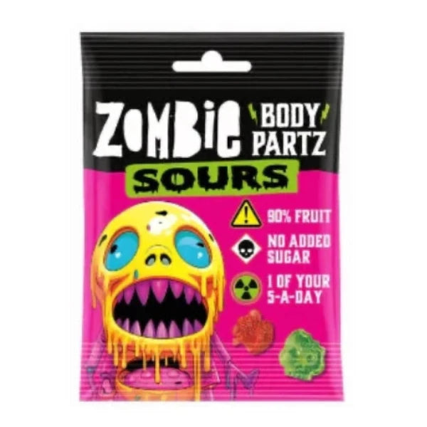 Zombie Sours Body Partz Gummies 35 gr