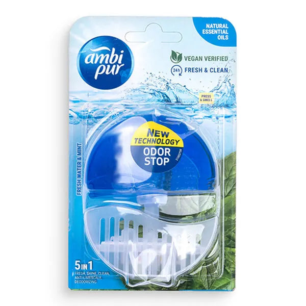 Ambi pur Wc-illatosító FreshWater& Mint 5 In 1 55 ml