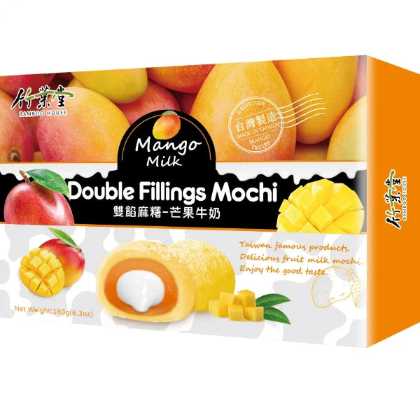 BAMBOO HOUSE Dupla Töltelékű Mangó Mochi 180 gr