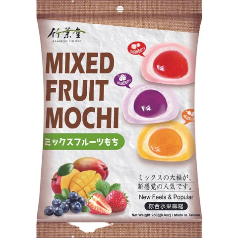 BAMBOO HOUSE Mixed Fruit Mochi 250g