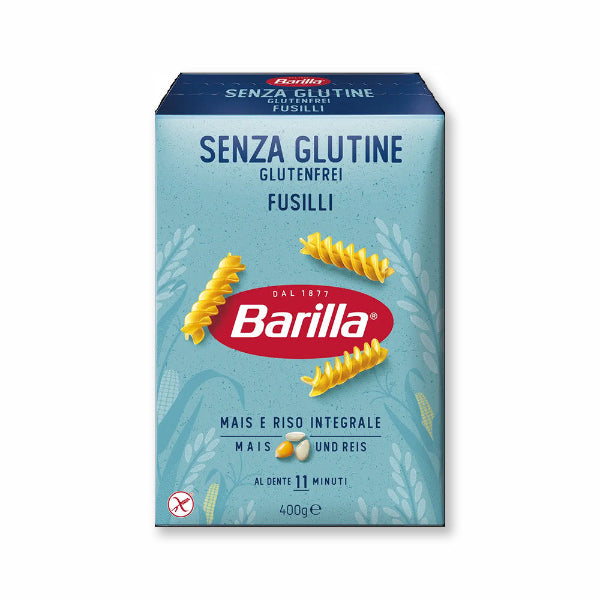 Barilla fusilli gluténmentes, 400 g