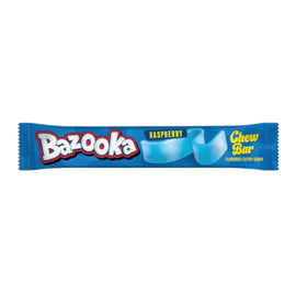 Bazooka Chew Bar Raspberry 14g Málna Ízű Rágórúd