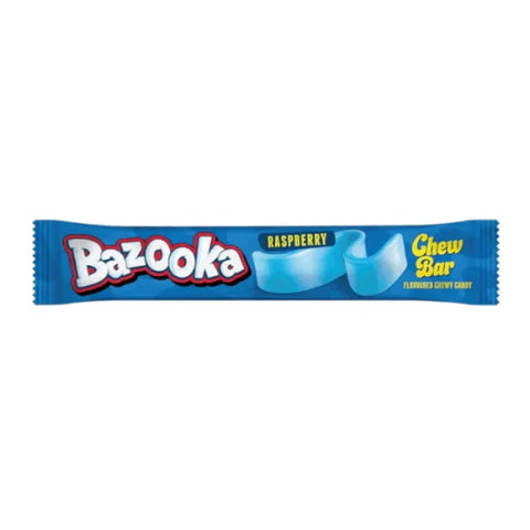 Bazooka Chew Bar Raspberry 14g Málna Ízű Rágórúd