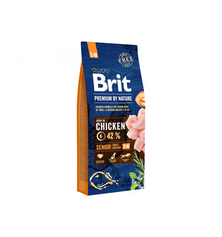 Brit Premium By Nature Senior Csirkehúsos 15 Kg