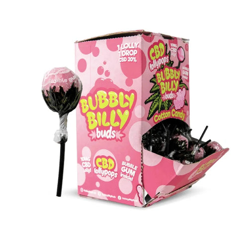 Bubbly Billy Candy Lollies with Bubblegum Inside CBD-s