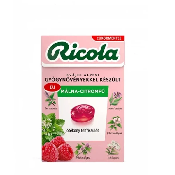 Ricola Málna.Citromfű 40 g