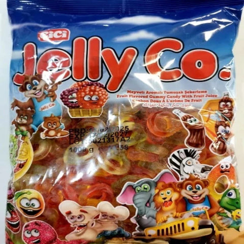 Cici Jelly Co gumicukor gyűrű 1 kg
