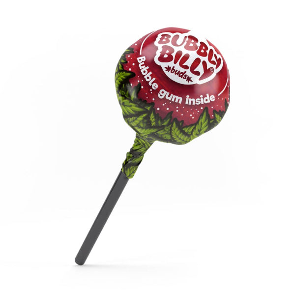 Bubbly Billy Raspberry Lollies with Bubblegum Inside CBD-s
