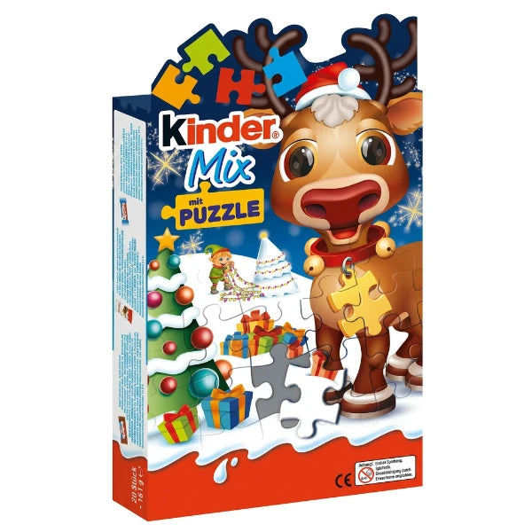 Kinder Mix mit Puzzle Karácsonyi kiadás 161g