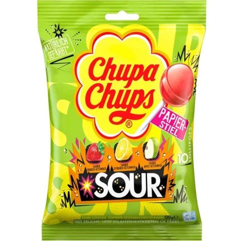 Chupa Chups Savanyu Nyaloka 10 db 120 gr