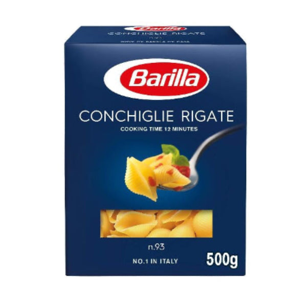 Barilla Conchigle Rigate No93 kagylótészta, 500g