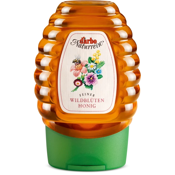 d'arbo Naturrein Feiner Wildblüten Méz 300 gr