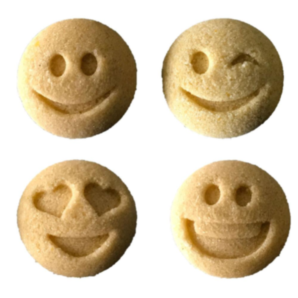 Emoji alakú formacukor 10 db-os