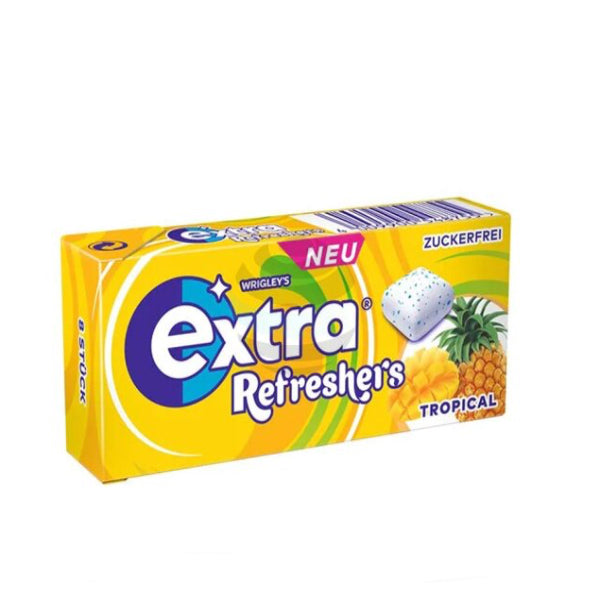 Wrigley extra ref. tropical, pack of 8 cs