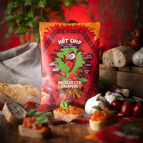Hot Chip Strips Bruschette Jalapeno  80g