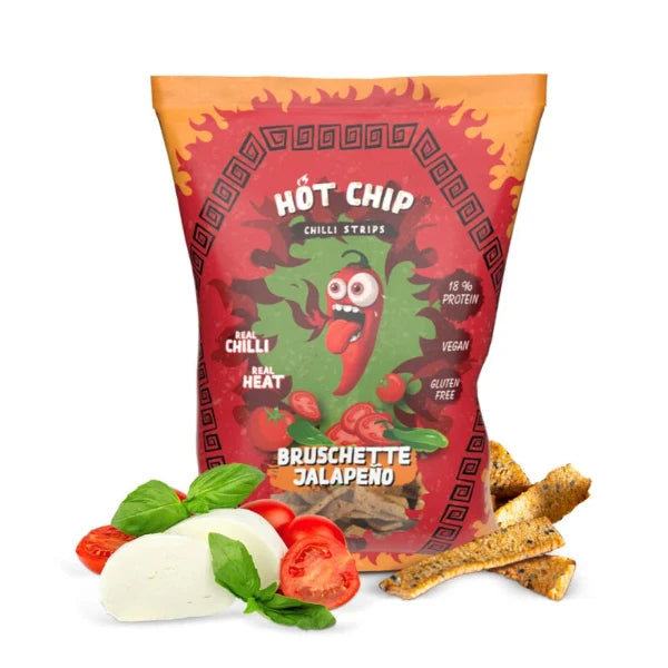 Hot Chip Strips Bruschette Jalapeno  80g